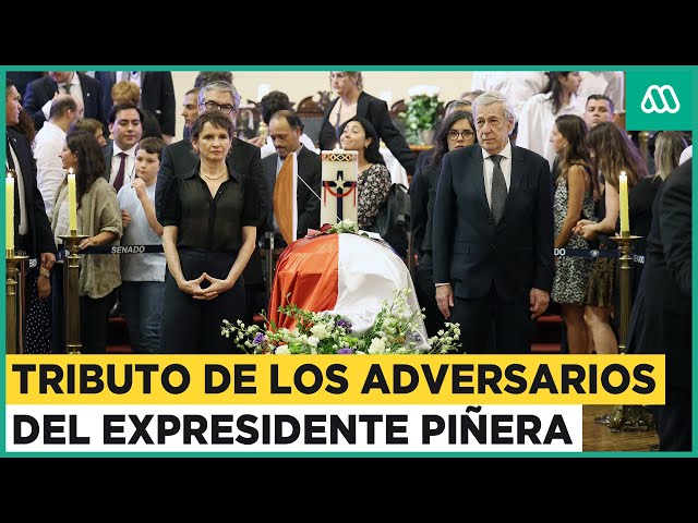 El tributo de sus adversarios: Los reconocimientos a Sebastián Piñera de su oposición política