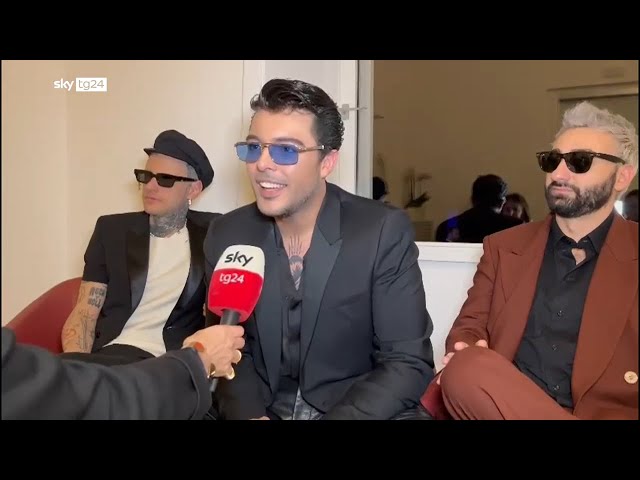 Sanremo 2024, The Kolors a Sky Tg24