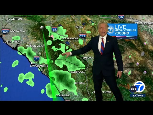 SoCal storm moves out, partly sunny conditions on tap through weekend