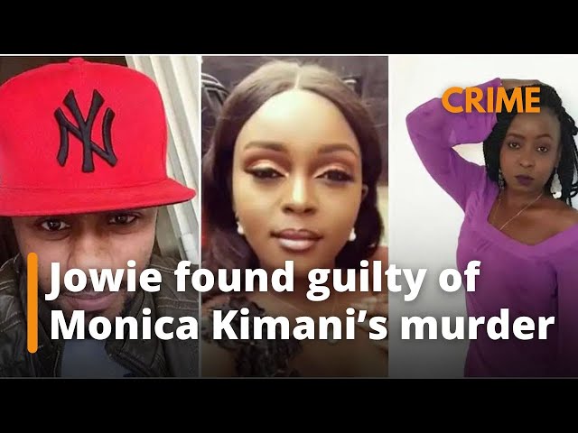 ⁣Jowie found guilty of Monica Kimani’s murder