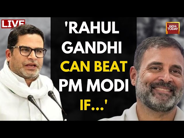 Prashant Kishor LIVE With Rajdeep Sardesai: Prashant Kishor's Take On Rahul Gandhi & 2024 E