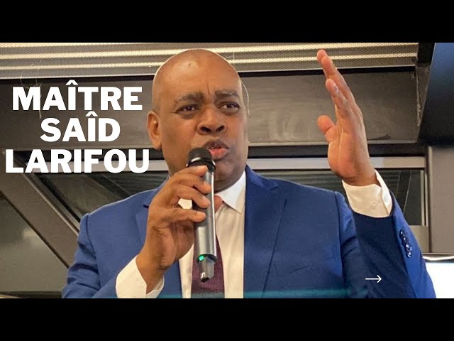 Intervention poignante de maître SAID LARIFOU avocat de Ousmane SONKO devant une foule Africaine