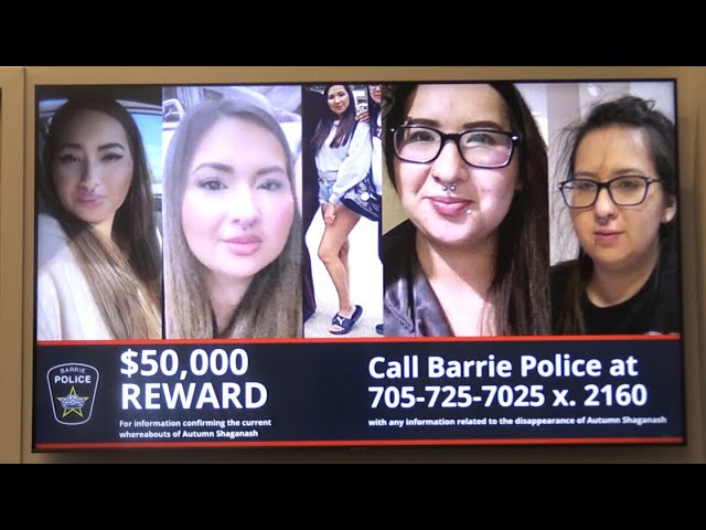 $50K reward offered in case of Autumn Shaganash, missing Barrie, Ontario woman