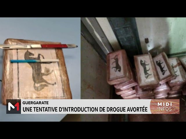 El Guerguarat : mise en échec d´une tentative de trafic de drogue et saisie de 47.4 kg de cocaïne