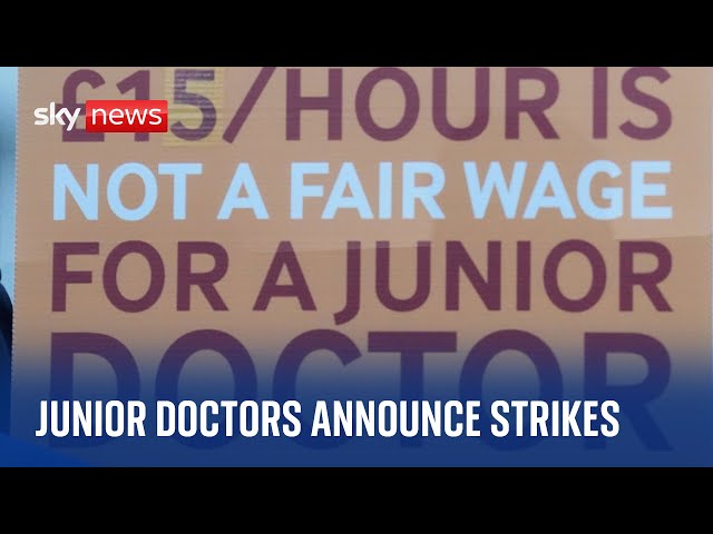 Junior doctors announce more strikes