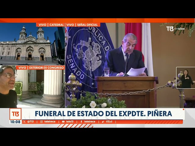 Discurso de Eduardo Frei en Funeral de Estado de Sebastián Piñera