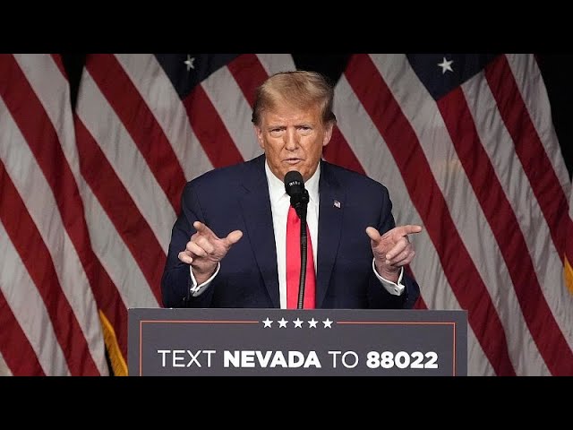 Trump secures Nevada caucus victory after main rival Haley skips contest