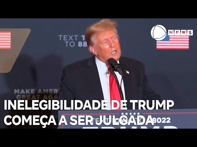 Suprema Corte começa julgamento sobre inelegibilidade de Donald Trump