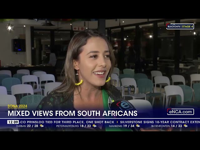 SONA 2024 | Mixed views from South Africans