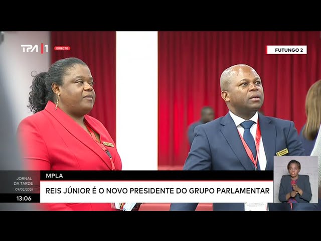 MPLA - Reis Júnior é o novo Presidente do grupo parlamentar