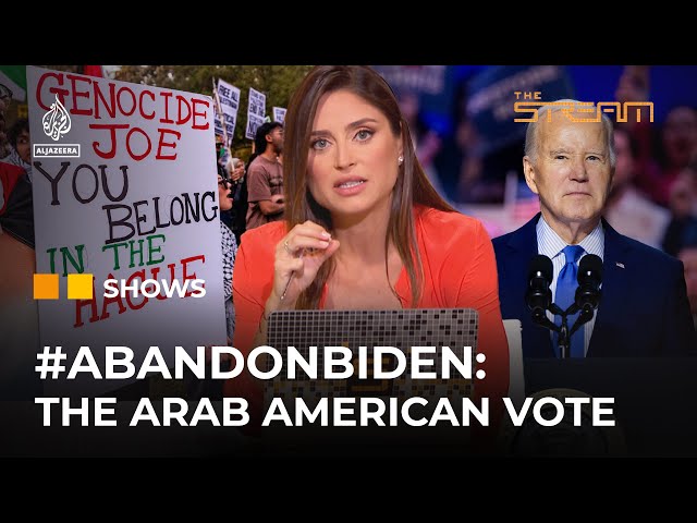 Will the Arab American vote affect Biden's chances of re-election? | The Stream