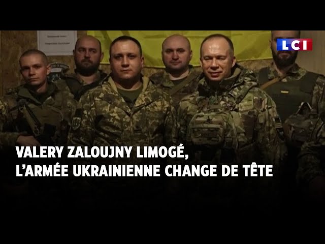 Zaloujny limogé, l'armée ukrainienne change de tête