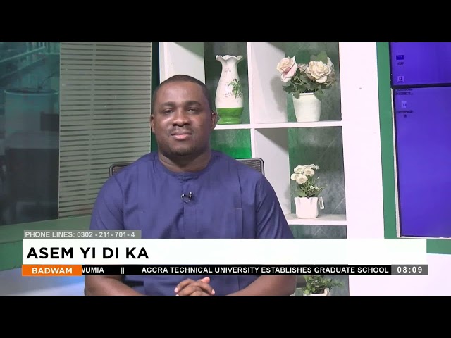 Asem Yi Di Ka - Badwamon Adom TV (9-02-24)