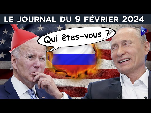 Biden humilié, Poutine amusé - JT du vendredi 9 février 2024