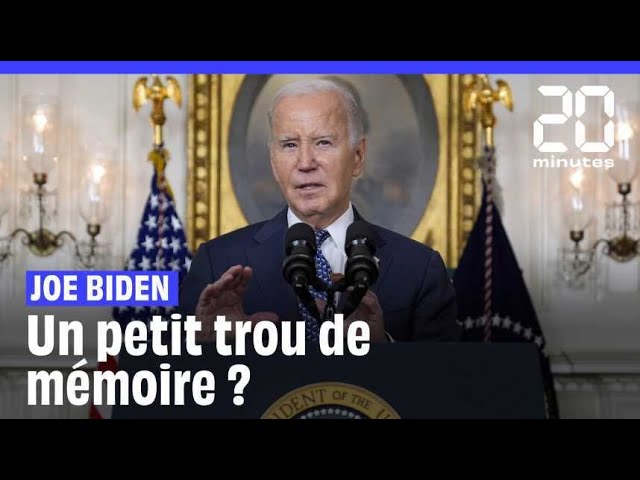 Joe Biden : Bourdes à répétition, le président victime d'une mémoire qui défaille