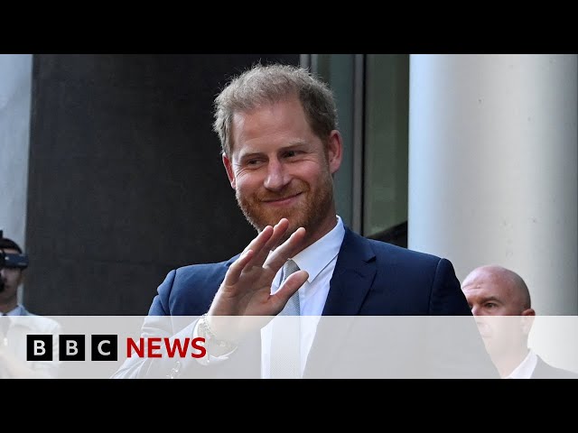 Prince Harry settles phone hacking claim with Mirror newspaper group | BBC News