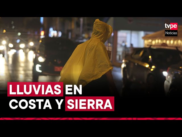 Senamhi alerta lluvias en la costa y sierra | El Tiempo 09-02-2024