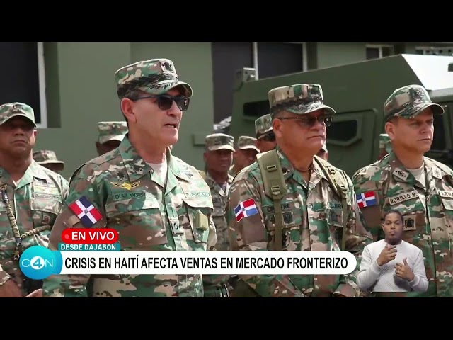 En el lado de RD, en Dajabón, militares cavan trincheras y colocan barricadas