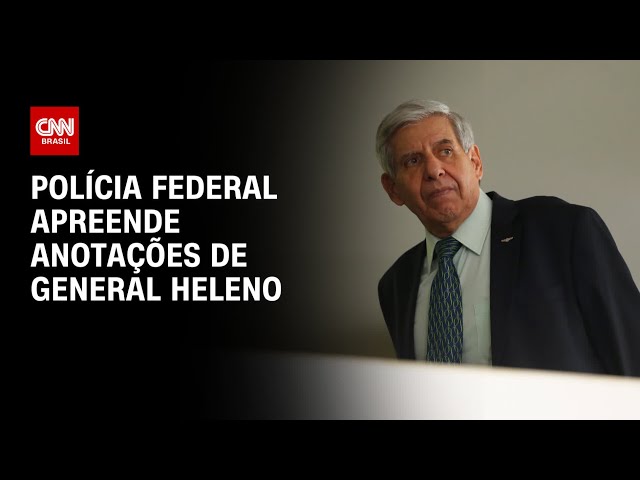 Polícia Federal apreende anotações de general Heleno | BASTIDORES CNN