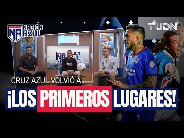  NACIÓN AZUL: ¡3 TRIUNFOS al hilo!  La máquina TOMA RUMBO  Jose Luis Sixtos en la casa | TUDN