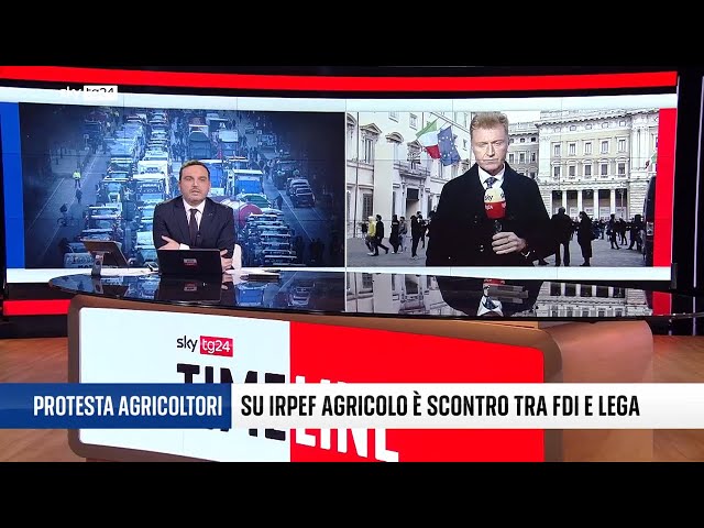 Timeline, Le organizzazioni agricole a Palazzo Chigi