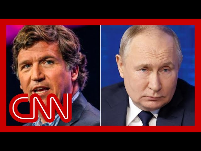 Tucker Carlson asks Putin to release American journalist jailed in Russia. See his response