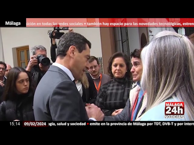 Noticia - Juanma Moreno apoya las reivindicaciones “pacíficas” de los agricultores