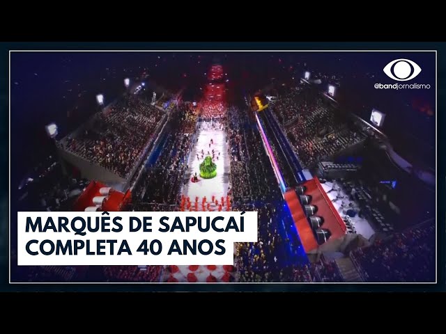 Sapucaí: palco do maior espetáculo da terra completa 40 anos