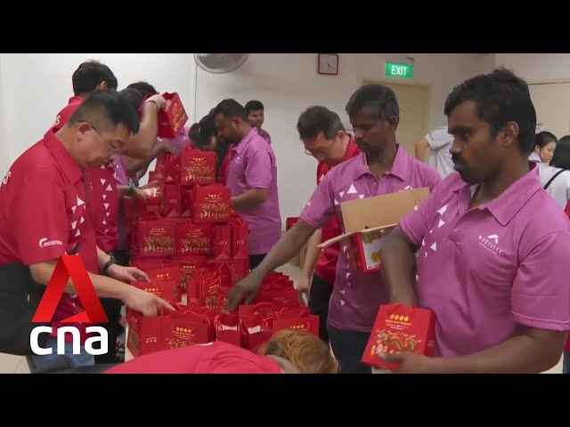 Migrant workers and residents get neighbourly this Chinese New Year