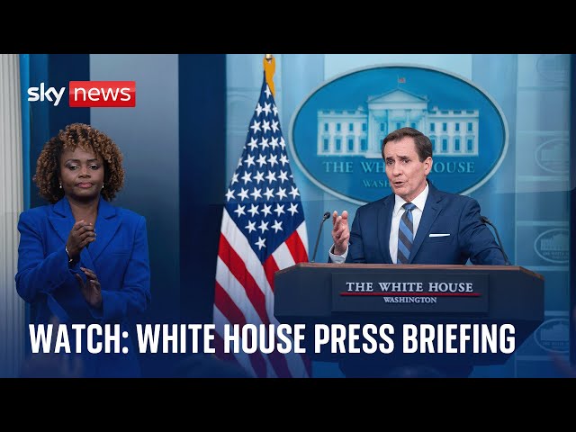 Watch live: White House press briefing after report comments on president's 'limited'