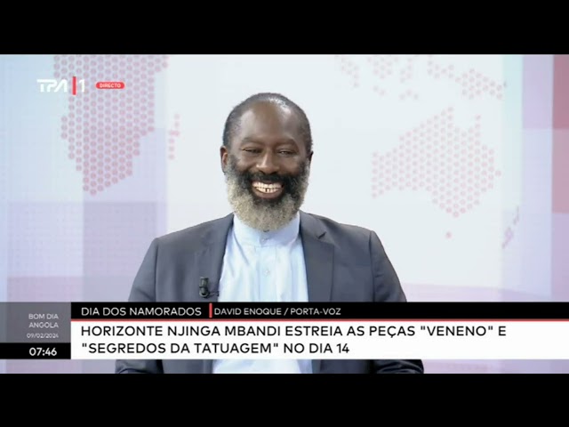 Dia dos namorados - Horizonte Njinga Mbandi estreia a peça "Veneno e segredos da tatuagem"