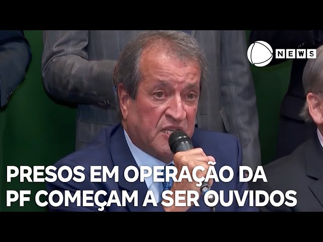 Presos em operação da PF começam a ser ouvidos hoje