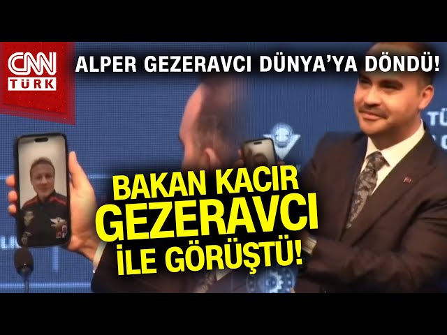 SON DAKİKA!  |  Bakan Kacır, İlk Türk Astronot Alper Gezeravcı İle Görüştü! İşte O Görüşme! #Haber