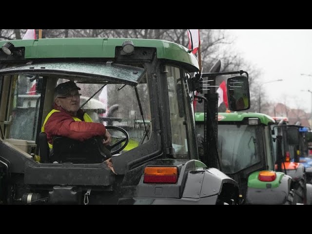 Los agricultores húngaros y polacos se movilizan contra las importaciones ucranianas