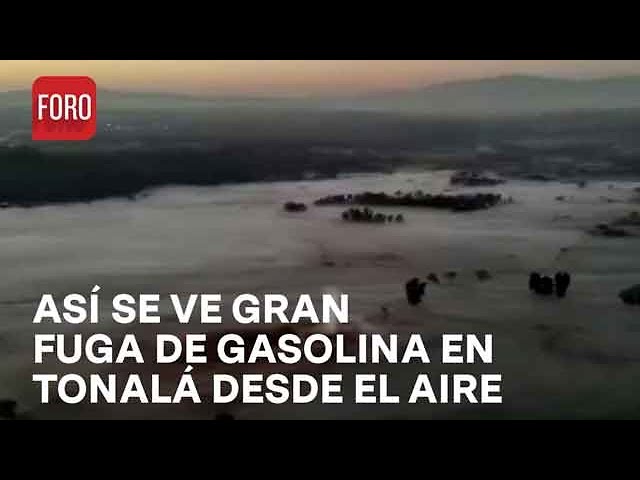 Dron de N+ capta fuga de gasolina en Tonalá, Jalisco - Paralelo 23