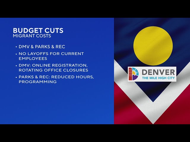 Denver mayor to cut DMV, Parks & Rec services as city deals with critical budget situation