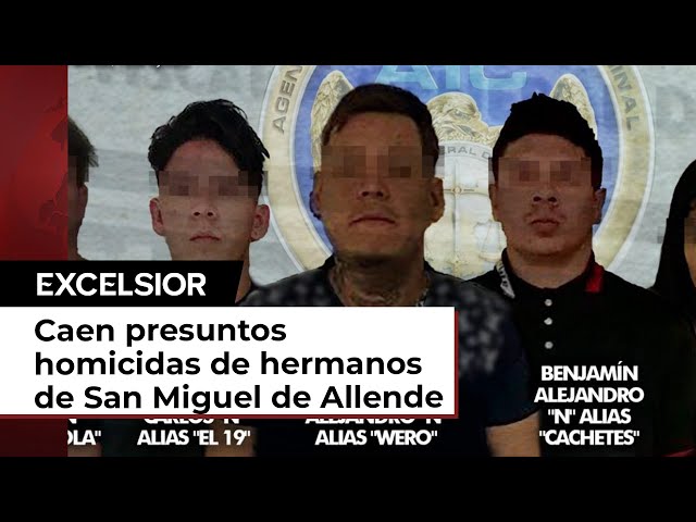 Capturan a presuntos homicidas de dos hermanos de San Miguel de Allende