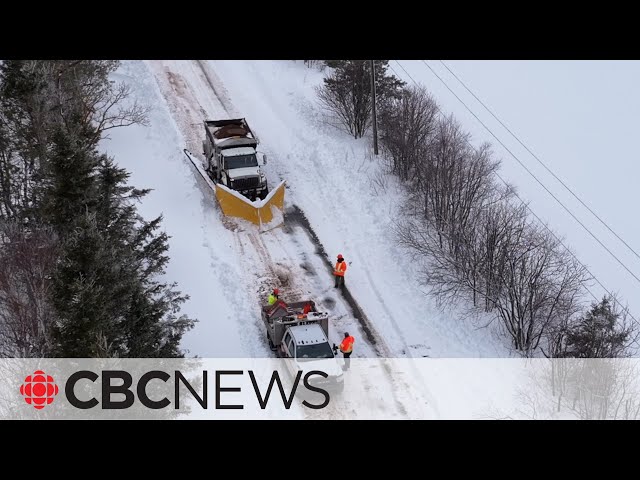 How Canada's smallest province dug out from one of its biggest snowstorms