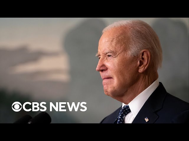 Biden calls Israel's conduct in Gaza "over the top"