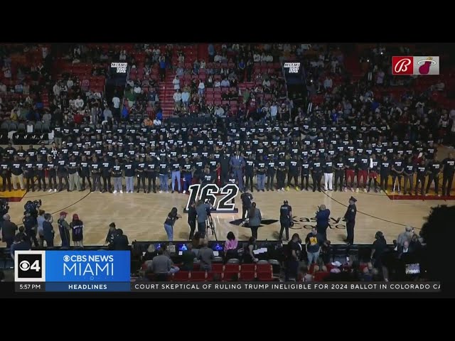 Miami Heat honor 162 men who were among Miami's founding fathers