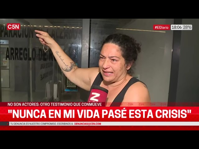 Otro TESTIMONIO que CONMUEVE: ¨NUNCA en mi VIDA pasé esta CRISIS¨