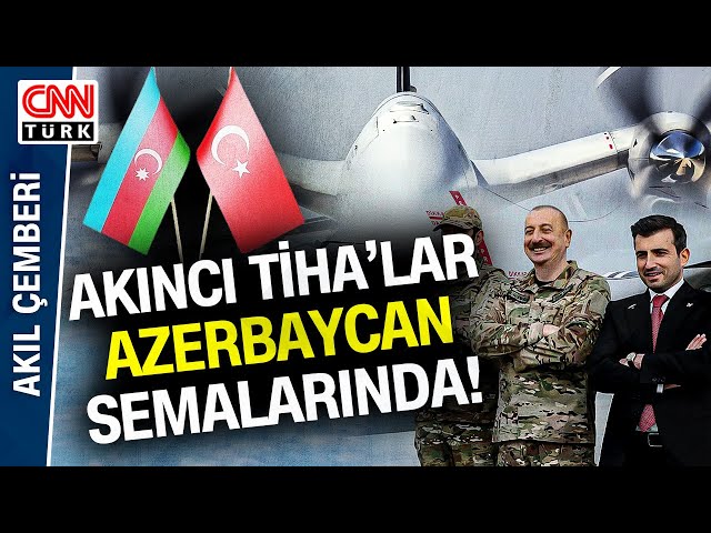 Akıncı TİHA'lar Azerbaycan Semalarında! Aliyev ve Selçuk Bayraktar Akıncı TİHA'yı İmzaladı