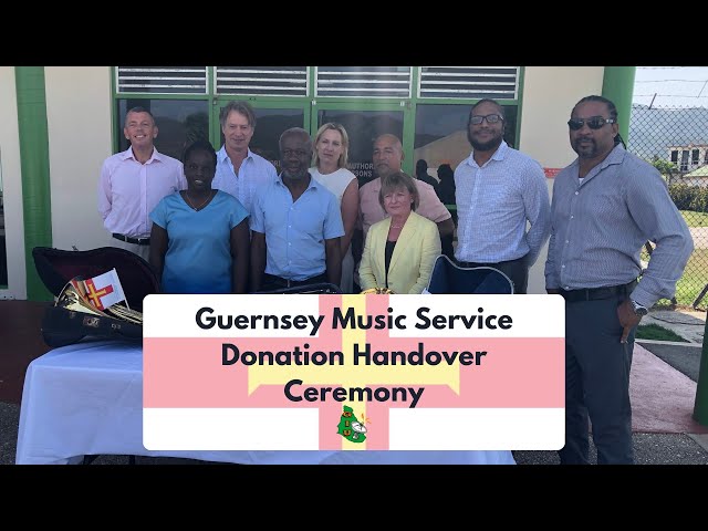 Guernsey Music Service Donation Handover Ceremony