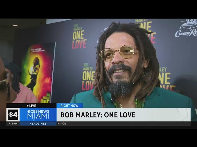 Reggae legend biopic "Bob MarleyOne Love" made debut on South Beach