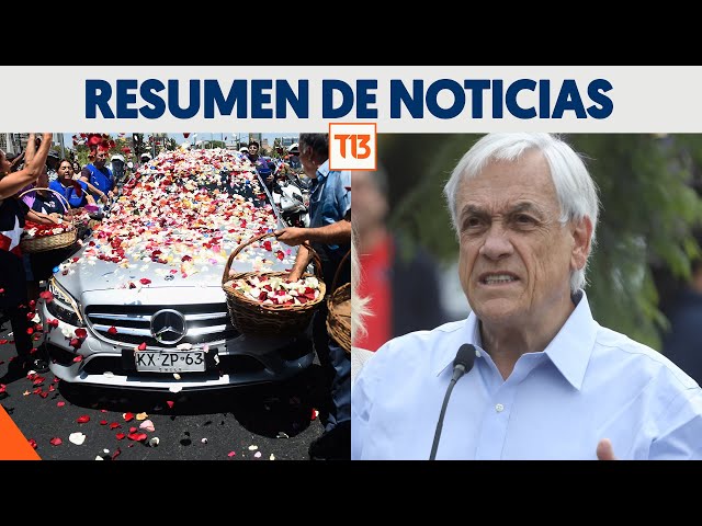 El último adiós al expresidente Sebastián Piñera: Noticias 9 de febrero