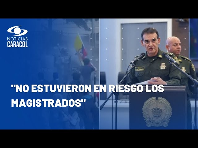 Magistrado Gerson Chaverra pidió no intervenir en Palacio de Justicia: general William Salamanca