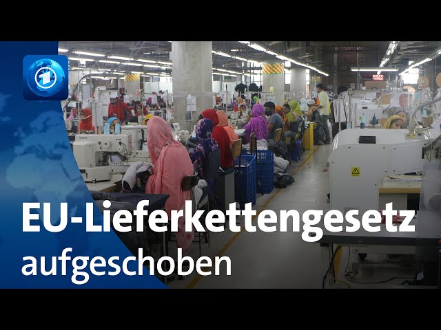 Nach FDP-Blockade: Abstimmung zu EU-Lieferkettengesetz verschoben