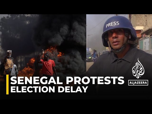 Senegal protests: Anger over election postponement