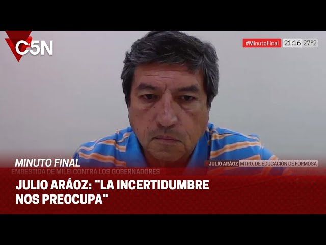 ¿PELIGRA el INICIO de CLASES en el PAÍS?: hablamos con el MINISTRO de EDUCACIÓN de FORMOSA