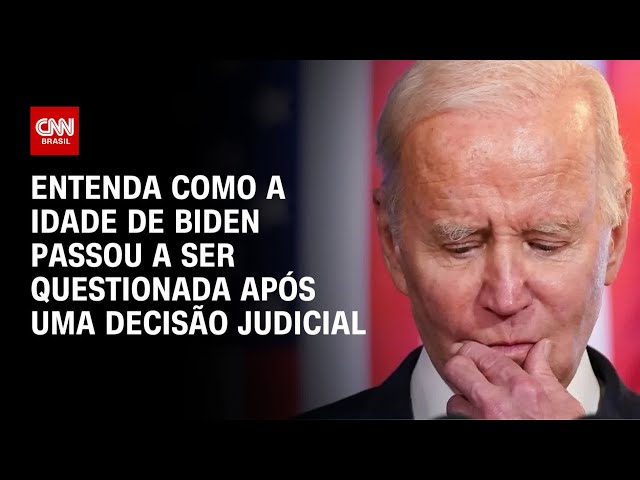 Entenda como a idade de Biden passou a ser questionada após uma decisão judicial | CNN PRIME TIME